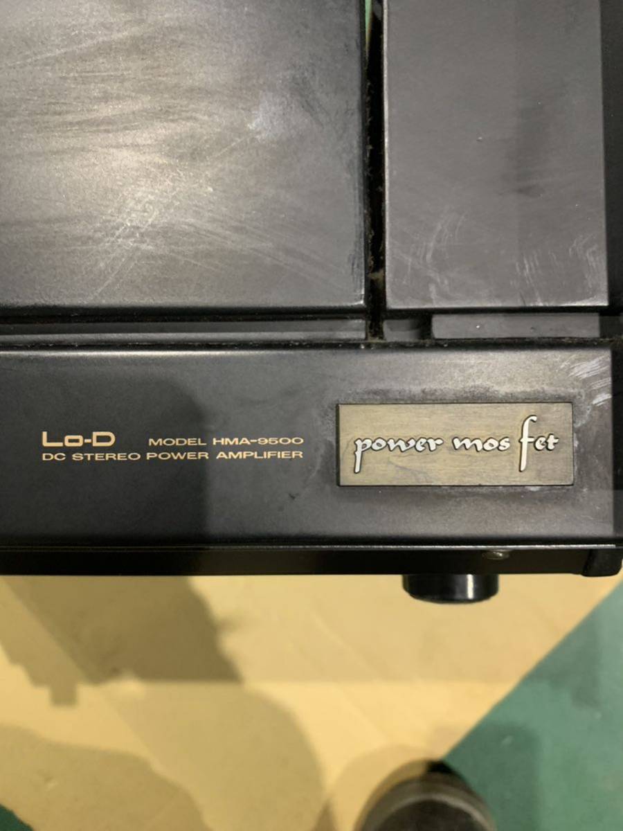 Lo-D HMA-9500 ローディ　パワーアンプ_画像9
