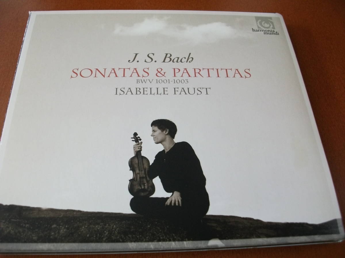 【CD】イザベル・ファウスト バッハ / 無伴奏ヴァイオリンのためのソナタ 第1番 、第2番 、パルティータ 第1番 (2012)_画像1