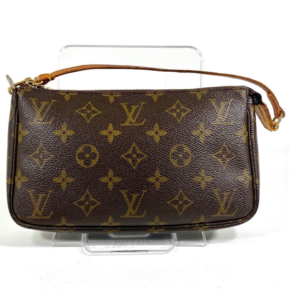 ☆1円スタート！☆LOUIS VUITTON アクセソワール M51980 VI0050 ポシェット ポーチ モノグラム ヴィンテージ ハンドバッグ 小物 RK_画像1