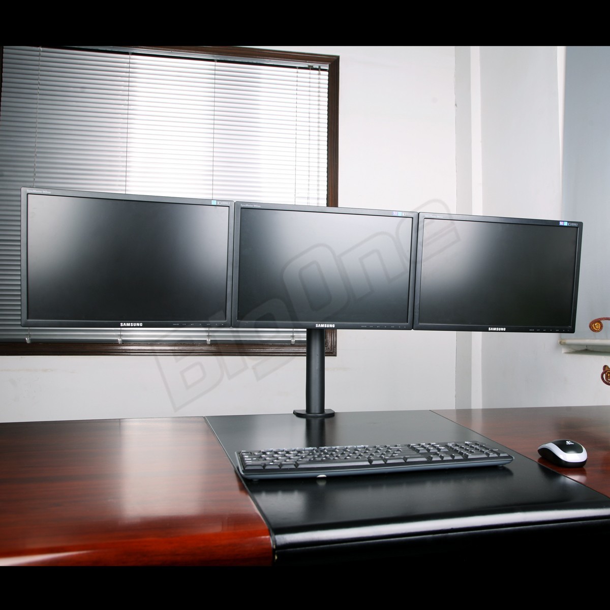 BigOne monitor arm Triple stand desk top personal computer PC monitor display display 3 screen multi for ~27 -inch VESA