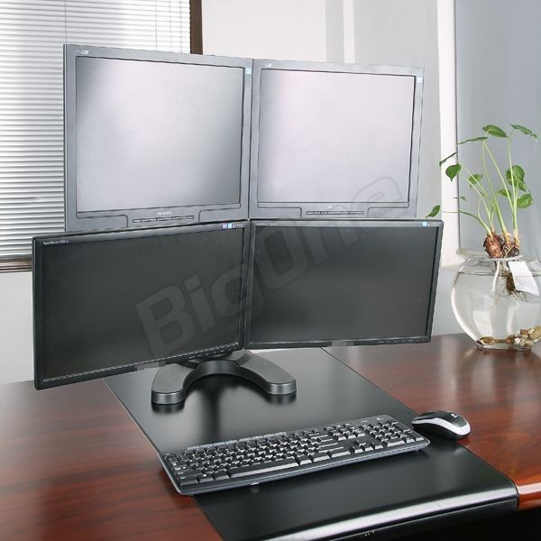 BigOne monitor arm kwado stand desk top personal computer PC monitor display display 4 screen multi for ~24 -inch VESA