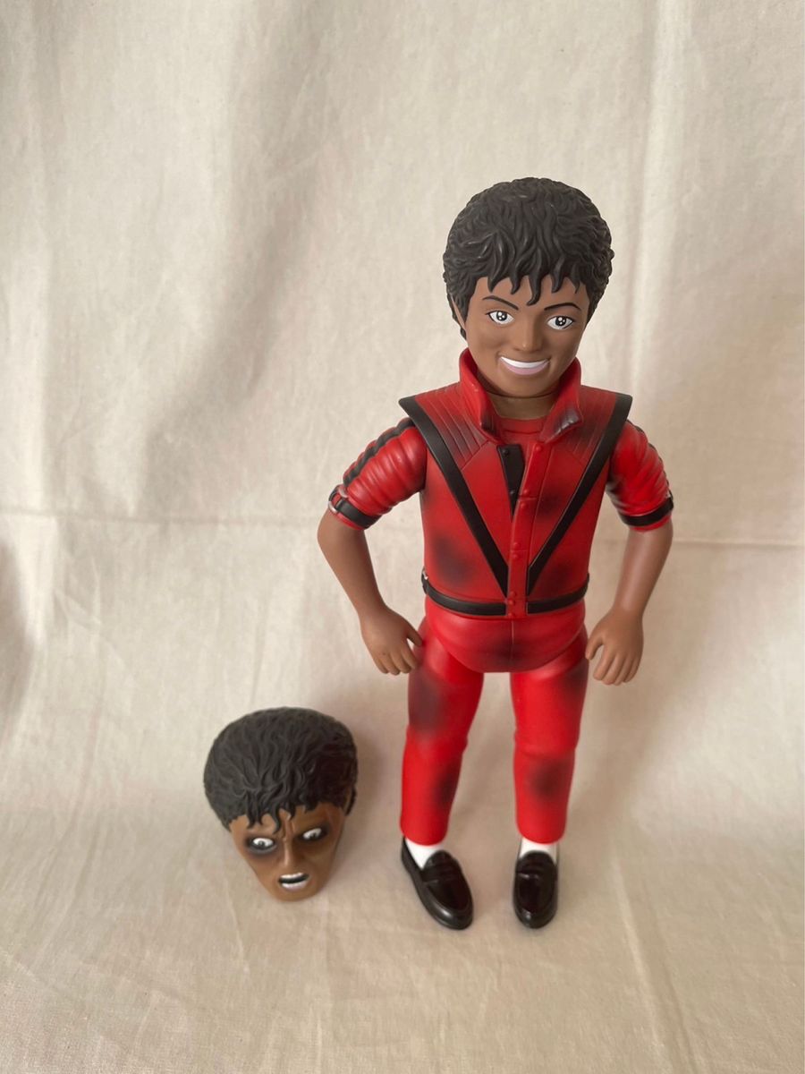 激レア マイケルジャクソン MJ ソフビ フィギュア おもちゃ 2点 激レア マイケルジャクソン MJ ソフビ フィギュア おもちゃ 2点
