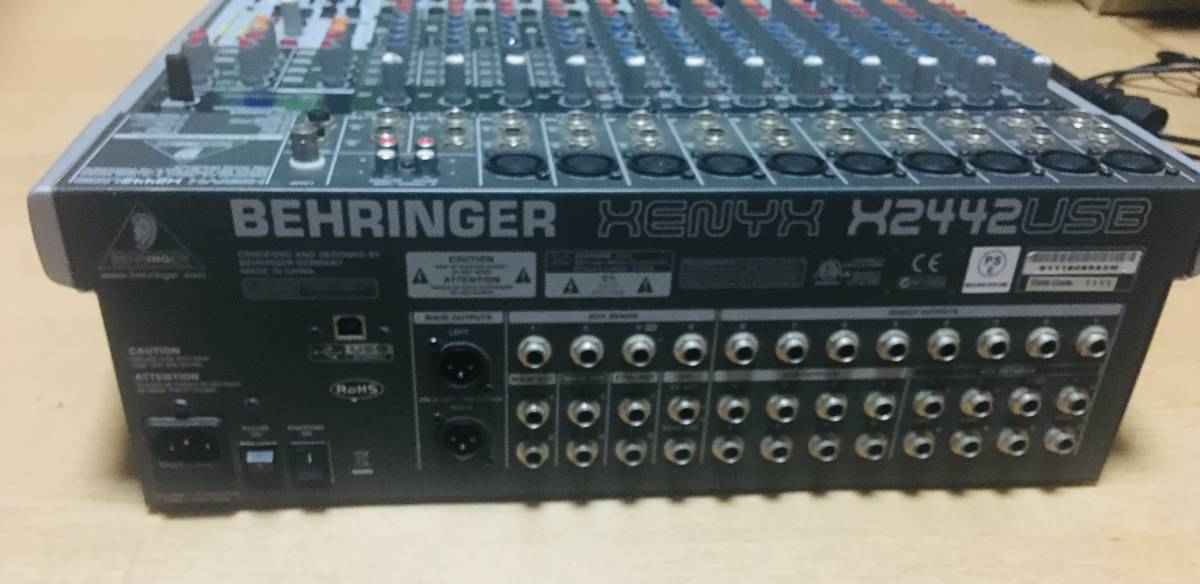 Behringer アナログミキサー 24ch XENYX X2442USB_画像3