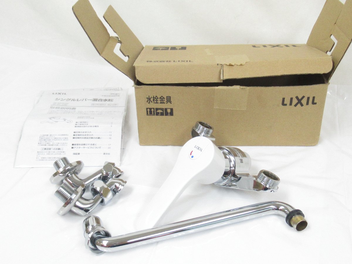 ○ 未使用開封品 LIXIL リクシル シングルレバー混合水栓 SF-WL435SY INAX_画像1