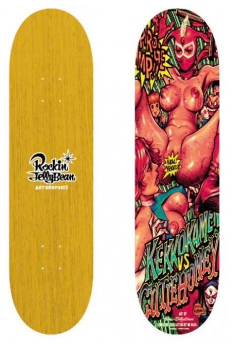 Rockin'Jelly Bean ... ... поверхность  VS...  катание   доска   Skate Deck  новый товар   правильный   ... 