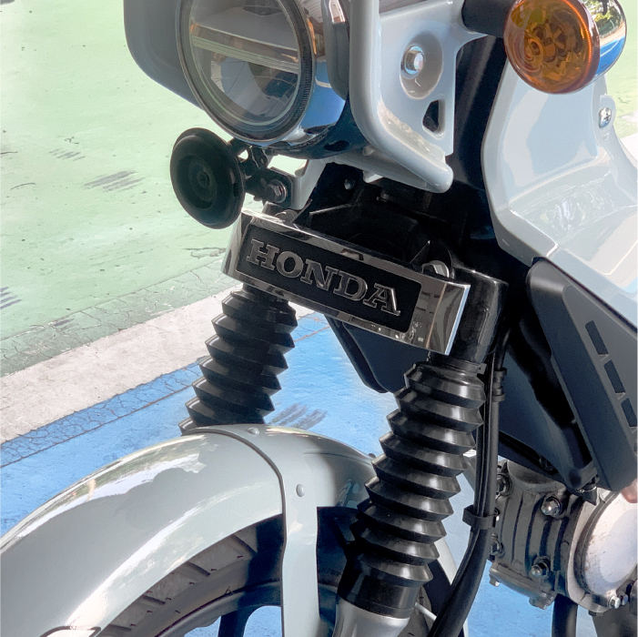 ホンダ クロスカブ (AA06、JA45、JA60) 用 エンブレムステーキット 61401-MC9-670 バイク パーツ MOTOLINE HONDA MOTOLINE_画像5