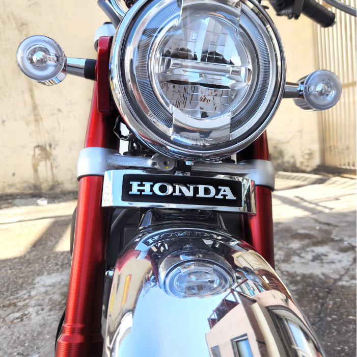 ホンダ モンキー125(JB02, JB03)用 HONDA エンブレムステーキット 61401-MC9-670 バイク パーツ MOTOLINE_画像4
