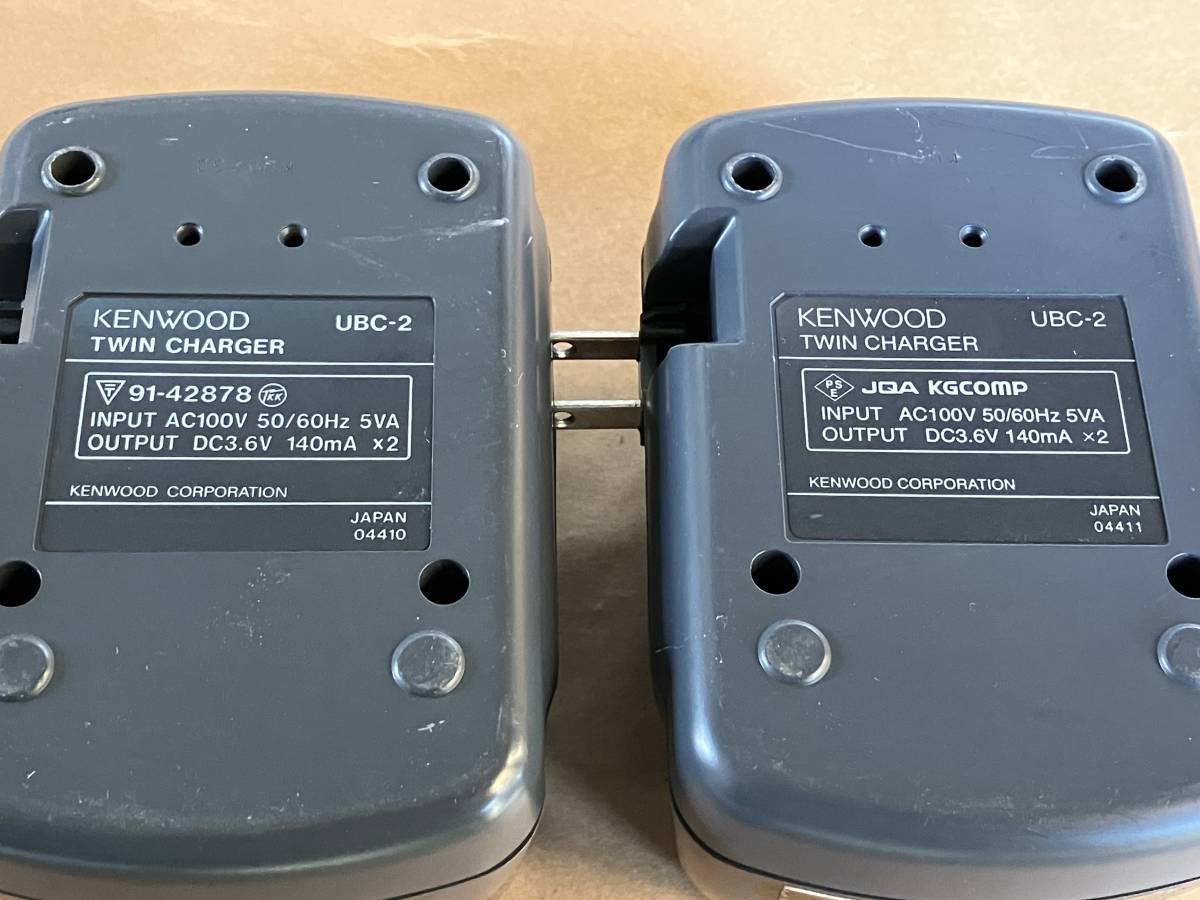 KENWOOD　特定小電力トランシーバー　6台　まとめて　UBZ-LH20　LJ-20　LK-20　充電器付き_画像10