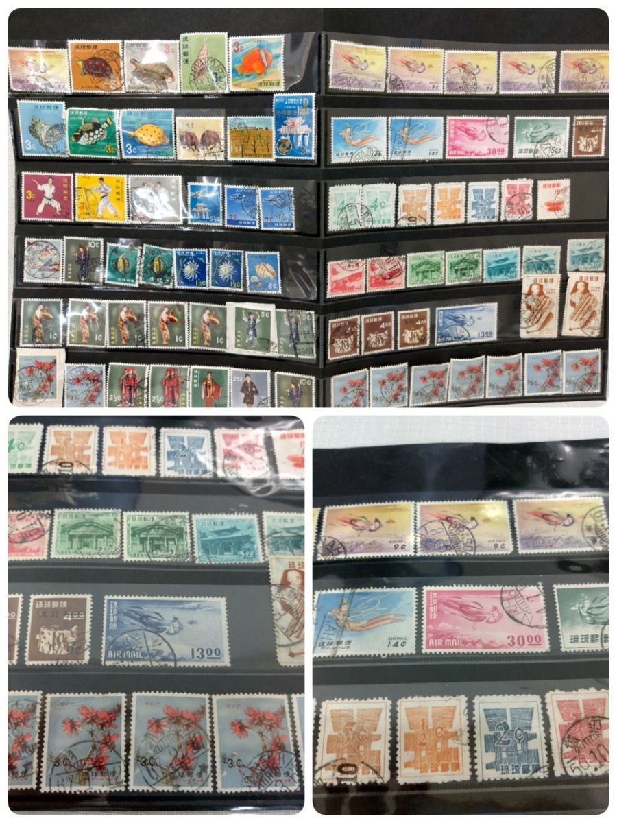 【希少】 琉球切手　未使用300枚以上・使用済み50枚以上・カバー50枚以上　おまとめ　400枚以上_画像6