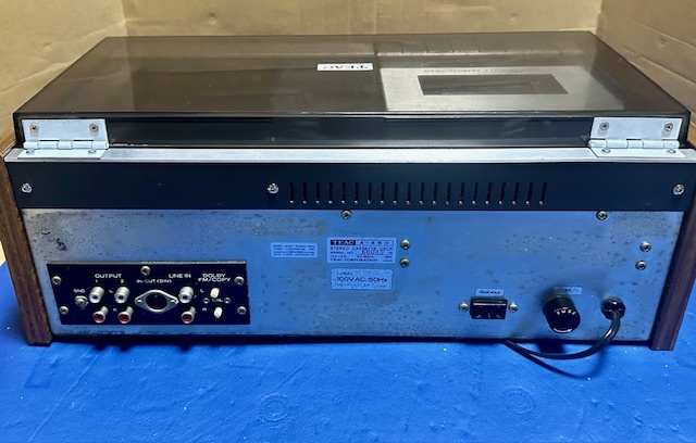 TEAC 高級カセットデッキの原点 A-450 動作確認品 おまけで日本 TEAC 高級カセットデッキの原点 A-450 動作確認品 おまけで日本