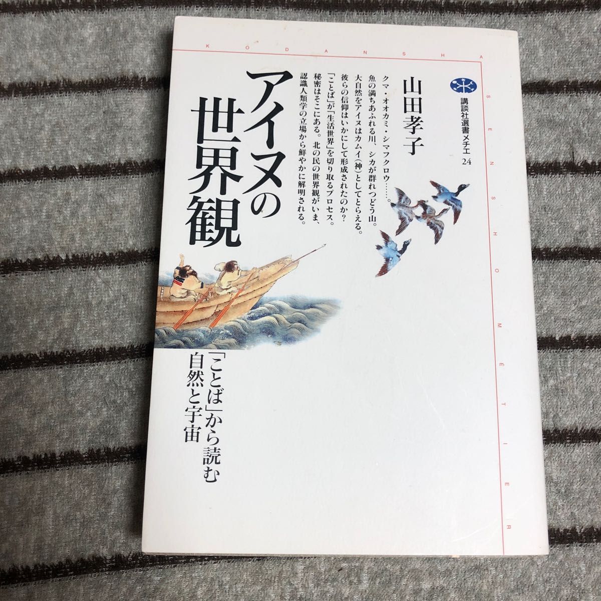 アイヌの世界観　「ことば」から読む自然と宇宙 （講談社選書メチエ　２４） 山田孝子／著