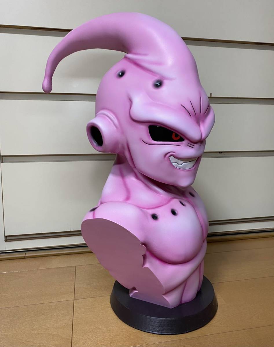 ドラゴンボール ガレージキット ブウ バスト 等身大 完成品 フィギュア リペイント_画像3