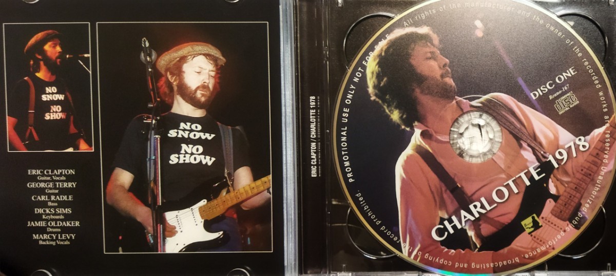【送料ゼロ】Eric Clapton ’78 Soundboard Live エリック・クラプトン_画像2