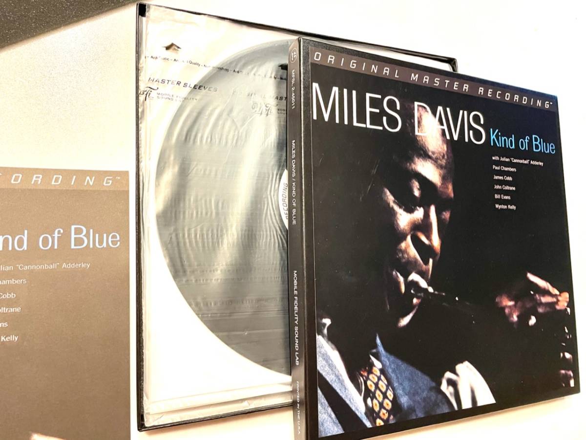 ＭＩＬＥＳ ＤＡＶＩＳ 「Kind of Blue」 Mobile Fedelity社によるレコード２枚組のBOX 高音質盤　４５回転　マイルスデイビス_画像7