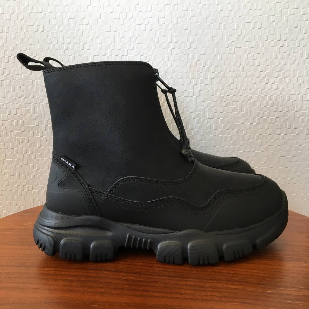 23 0cm SHAKA シャカ フロントジップブーツ TREK ZIP BOOTIE AT