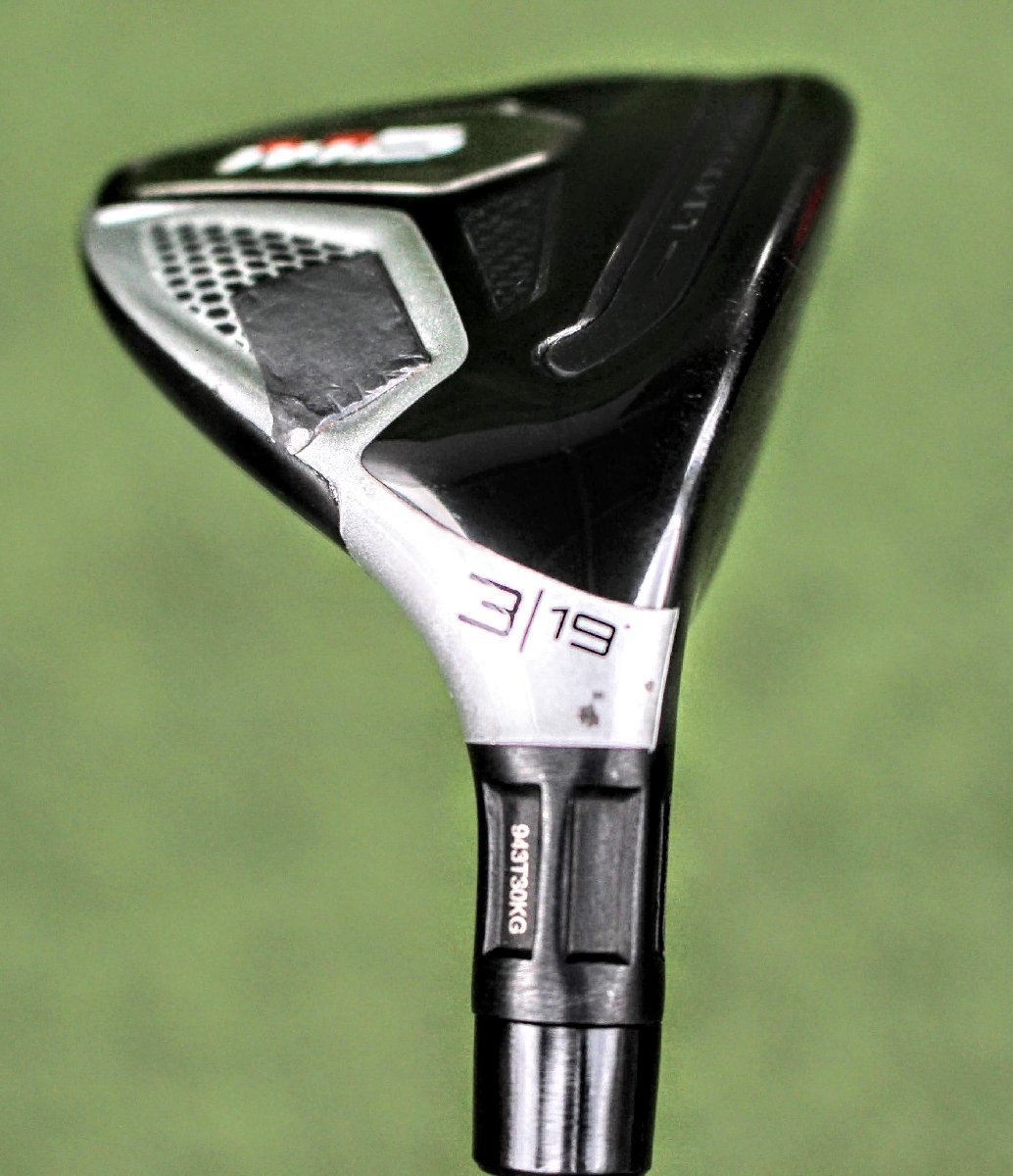 TaylorMade テーラーメイド ユーティリティ M6 RESCUE #3 (19°) シャフト：REAX STEEL85 フレックスS ヘッドカバー付き 17A2041_画像5