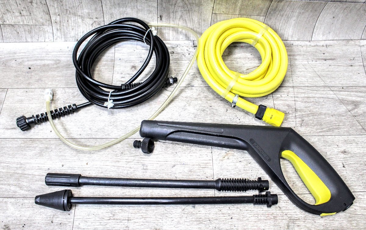 動作品☆KARCHER 210 PLUS　ケルヒャー　高圧洗浄機　箱・説明書・備品付属　7A2279_画像7