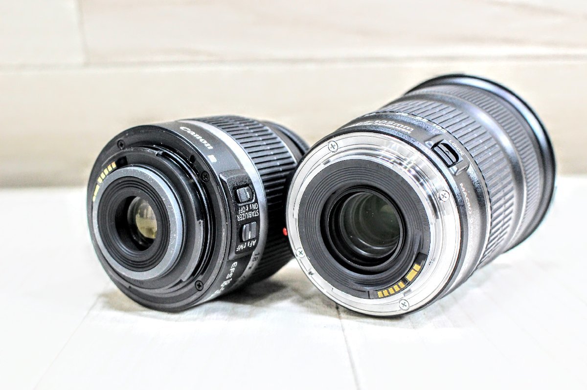 動作品☆CANON キヤノン 一眼カメラ EOS kiss x3 ズームレンズ EF-S 18-55mm 1：3.5-5.6 IS＋EF 24-105mm 1：3.5-5.6 IS STMセット 19A1936_画像10