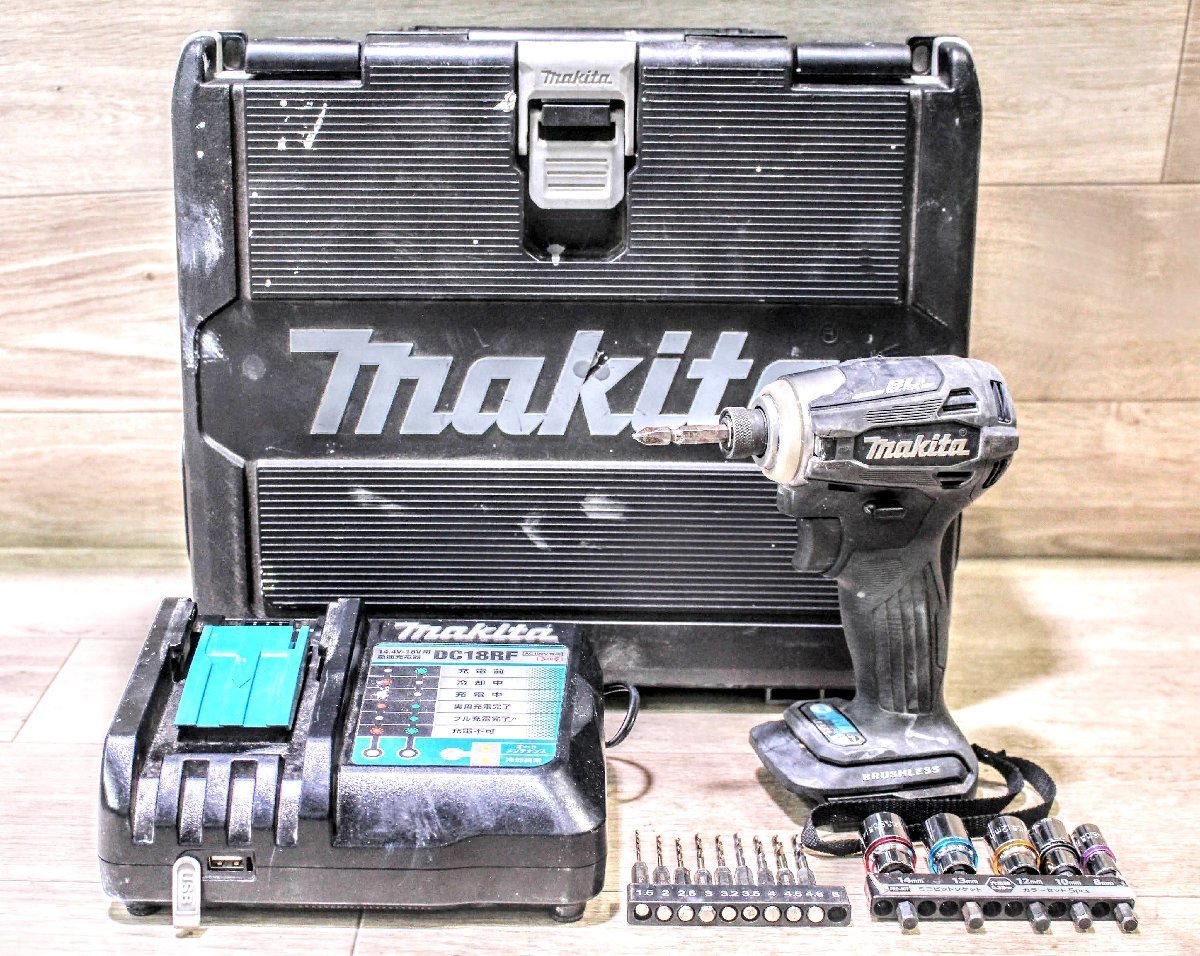動作品☆ makita マキタ 18V 充電式インパクトドライバ TD172D ケース