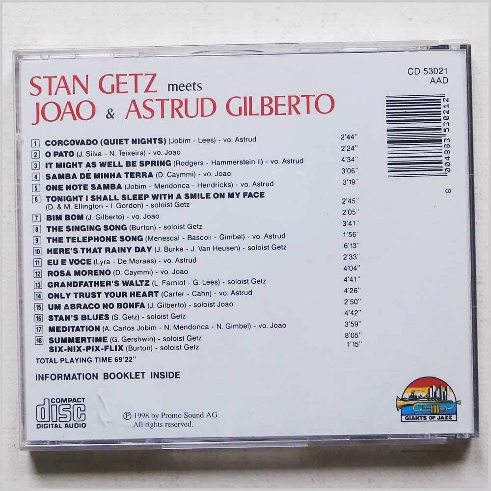 貴重廃盤 stan getz meets joao ＆ astrud gilberto アストラッド・ジルベルトとジョアン・ジルベルトとスタン・ゲッツの画像2