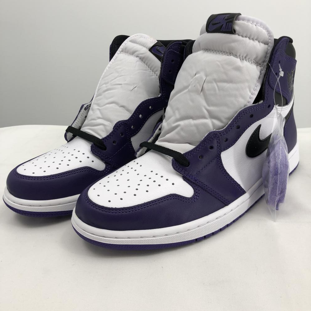 【中古】NIKE AIR JORDAN1 RETRO HIGH OG Court Purple（2020) サイズ29.5cm 555088-500 ナイキ エア ジョーダン1 [240017579957]_画像1