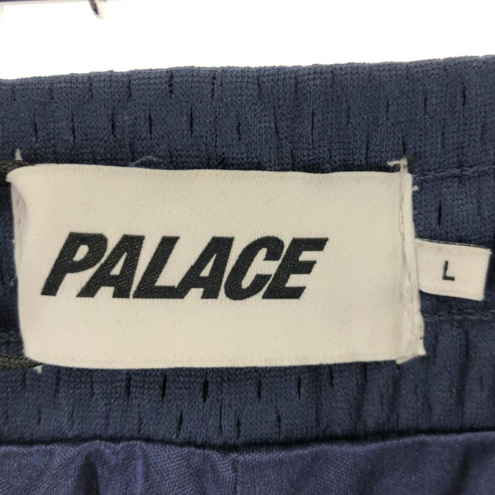 【中古】PALACE P22ST054 メッシュハーフパンツ サイズL ネイビー パレス[240017590137]_画像4