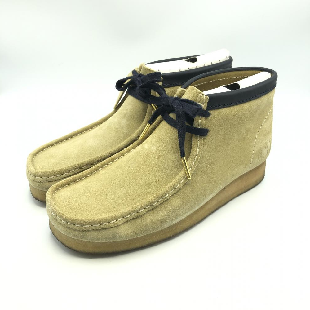 中古】Clarks × Wu-Tang Clan Wallabee WW サイズ27cm ベージュ 中古】Clarks × Wu-Tang Clan Wallabee WW サイズ27cm ベージュ