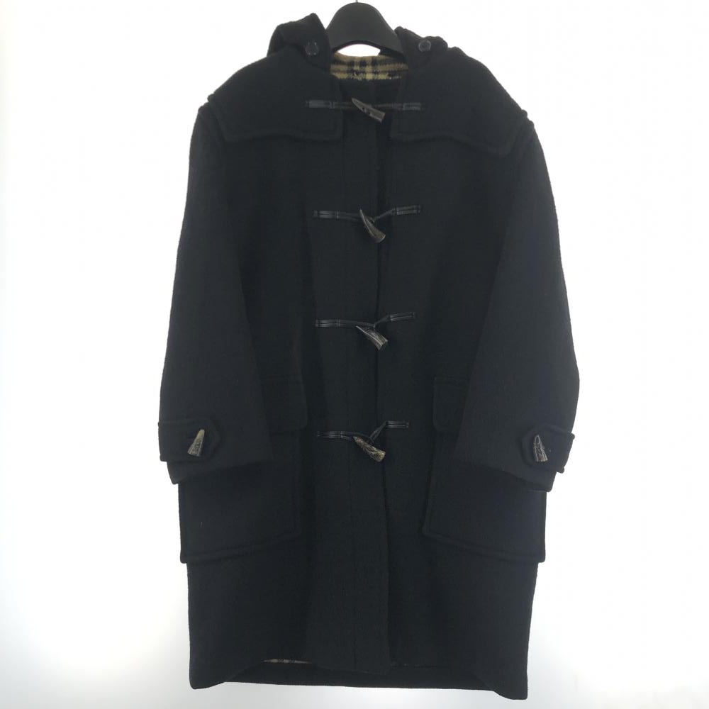 【中古】BURBERRY MARUZEN ダッフルコート ブラック バーバリー[240017592098]_画像1