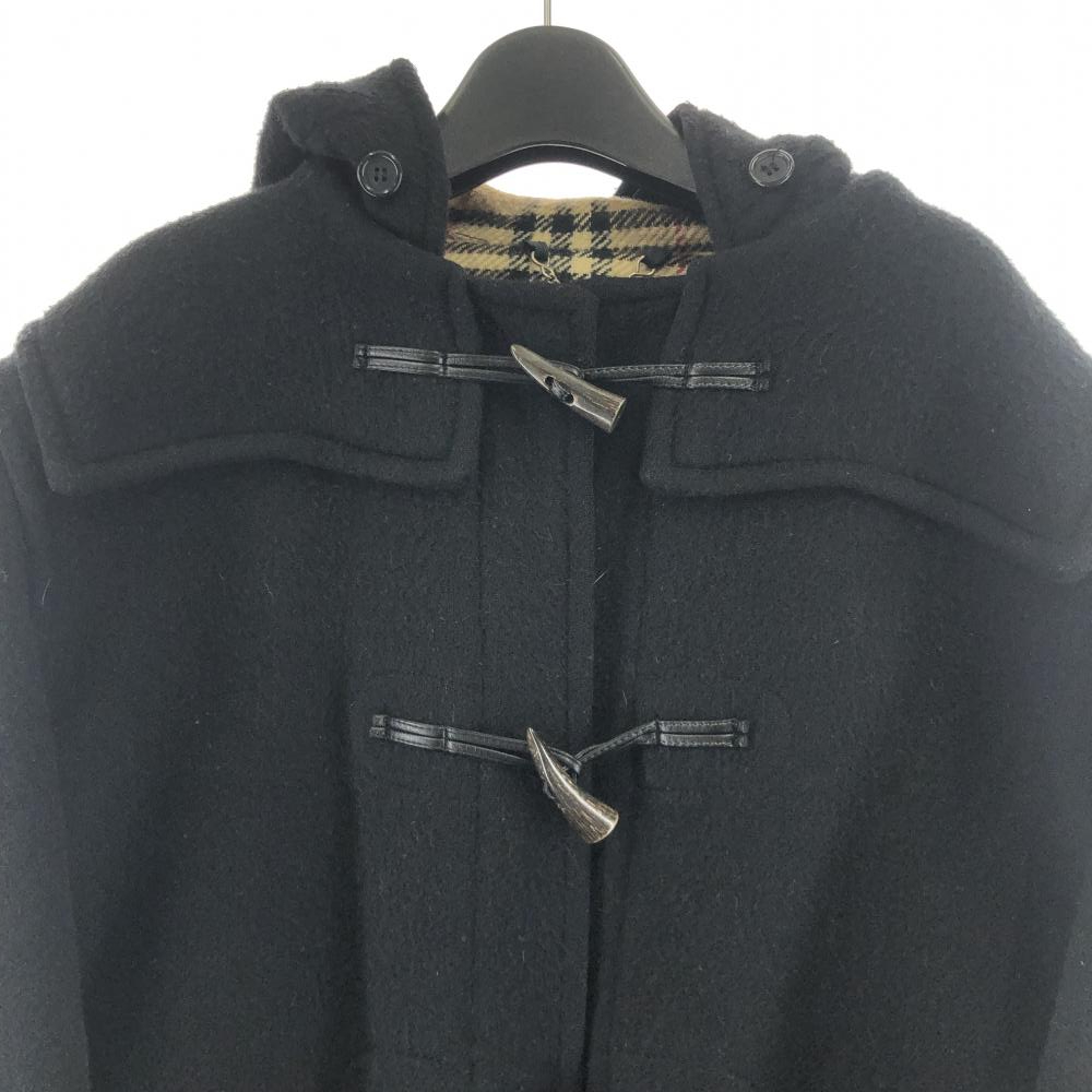 【中古】BURBERRY MARUZEN ダッフルコート ブラック バーバリー[240017592098]_画像8