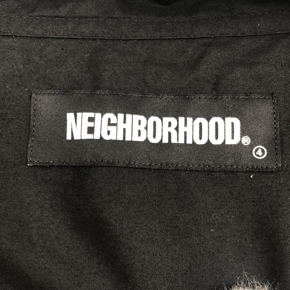 【中古】NEIGHBERHOOD 22SS EMB CROSS／C-SHIRT サイズL ブラック 221SPNH-SHM05 ネイバーフッド[240017595389]_画像5