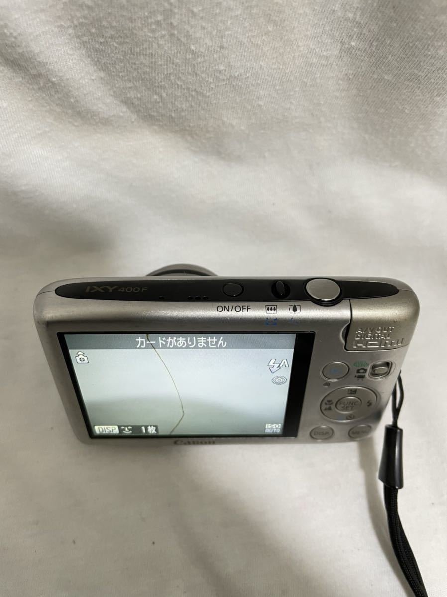 Canon IXY 400F キヤノン デジタルカメラ 動作品　画面ヒビあり_画像3
