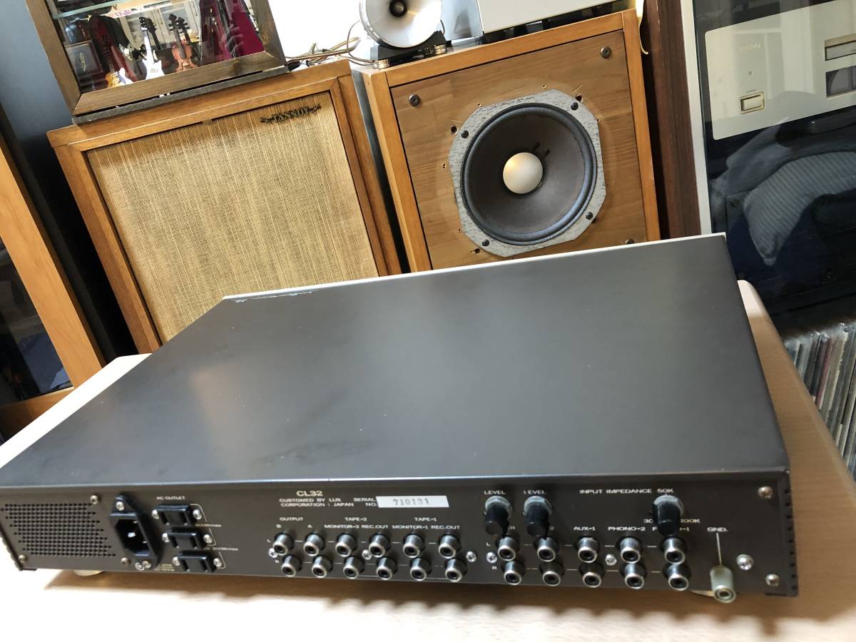 LUXMAN ラックスマン CL32 真空管プリアンプ 中古品(美品 修理済み品 作動良好)_画像4