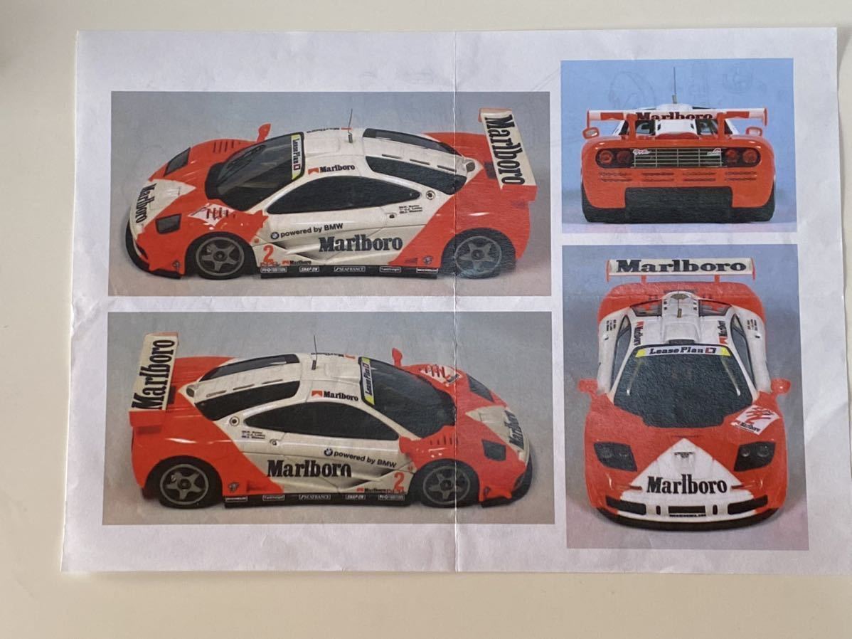 1/43AutoBarn McLaren F1GTR BPR 1996 Marlboro レジンキットKit BBR MRプロバンス_画像9