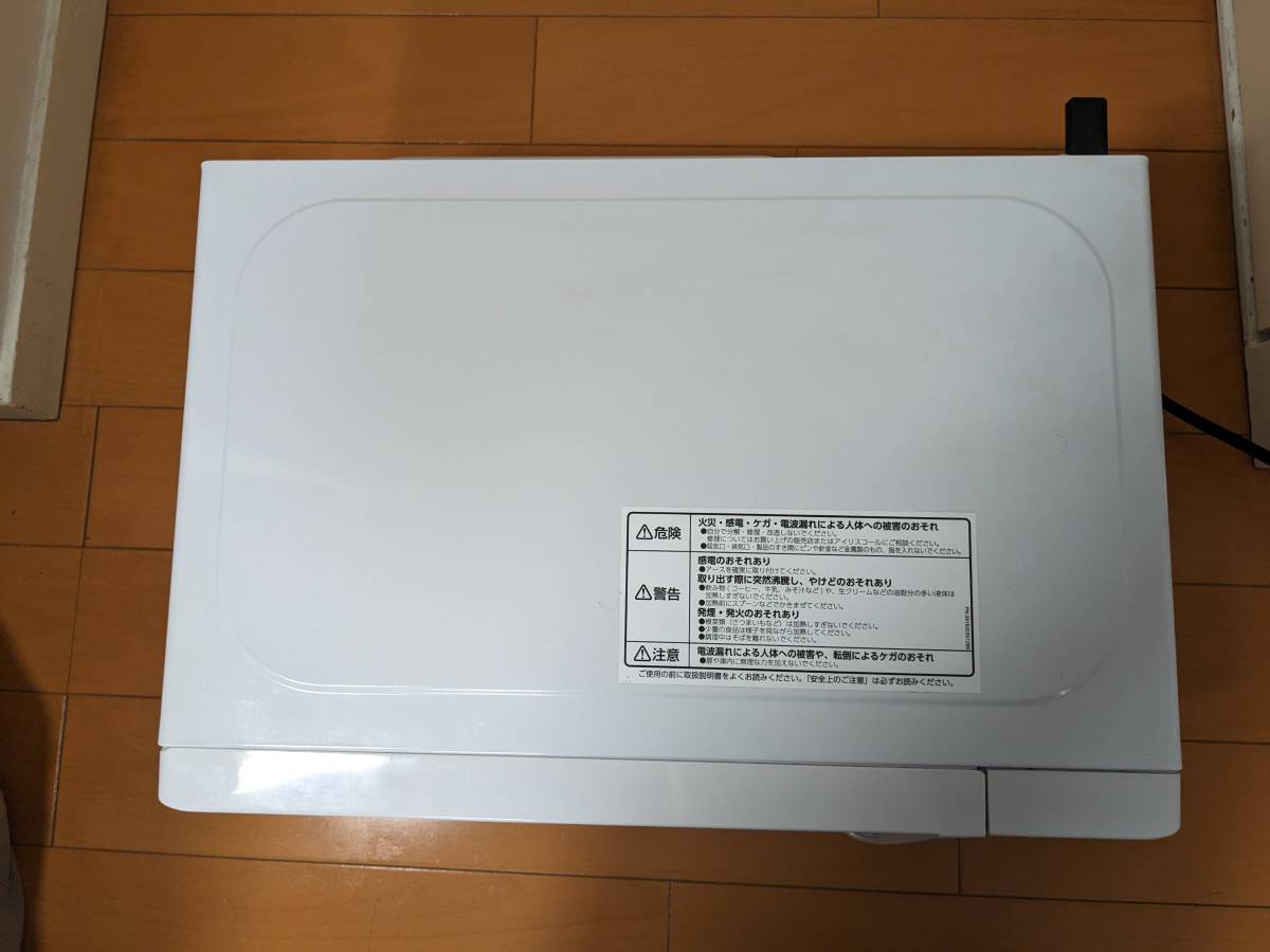 【ジャンク品】IRIS OHYAMA 電子レンジ IMB-T172-5 2017年製 50Hz(東日本)専用_画像2