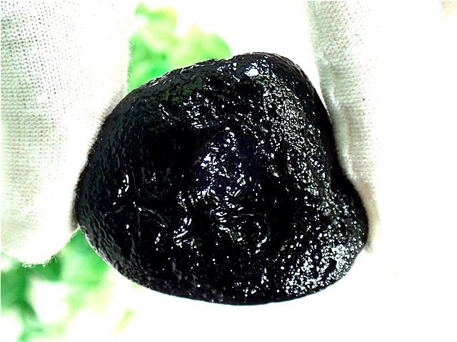 稀少品☆天然モルダバイト隕石原石178T3-YS-20T06Z_画像3