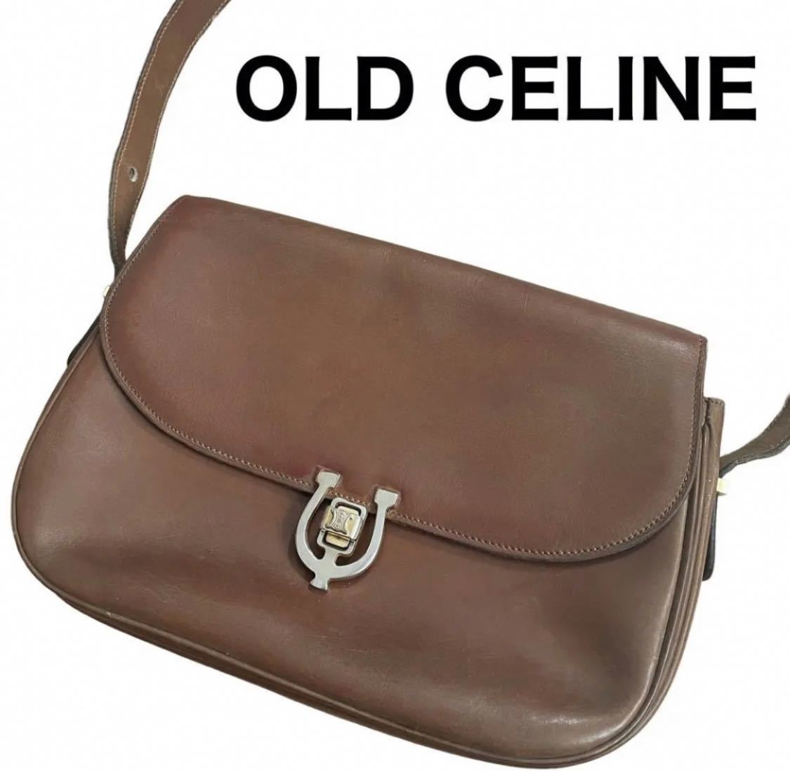 再開困難 希少 激レア OLD CELINE オールド セリーヌ ショルダーバッグ