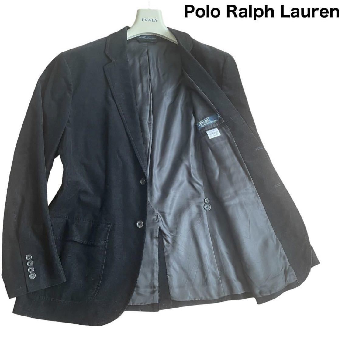 良品　Polo by Ralph Lauren ポロバイラルフローレン　コーデュロイ　テーラードジャケット 段返り　２つボタン　2B シングル　42R Yahoo!フリマ（旧）
