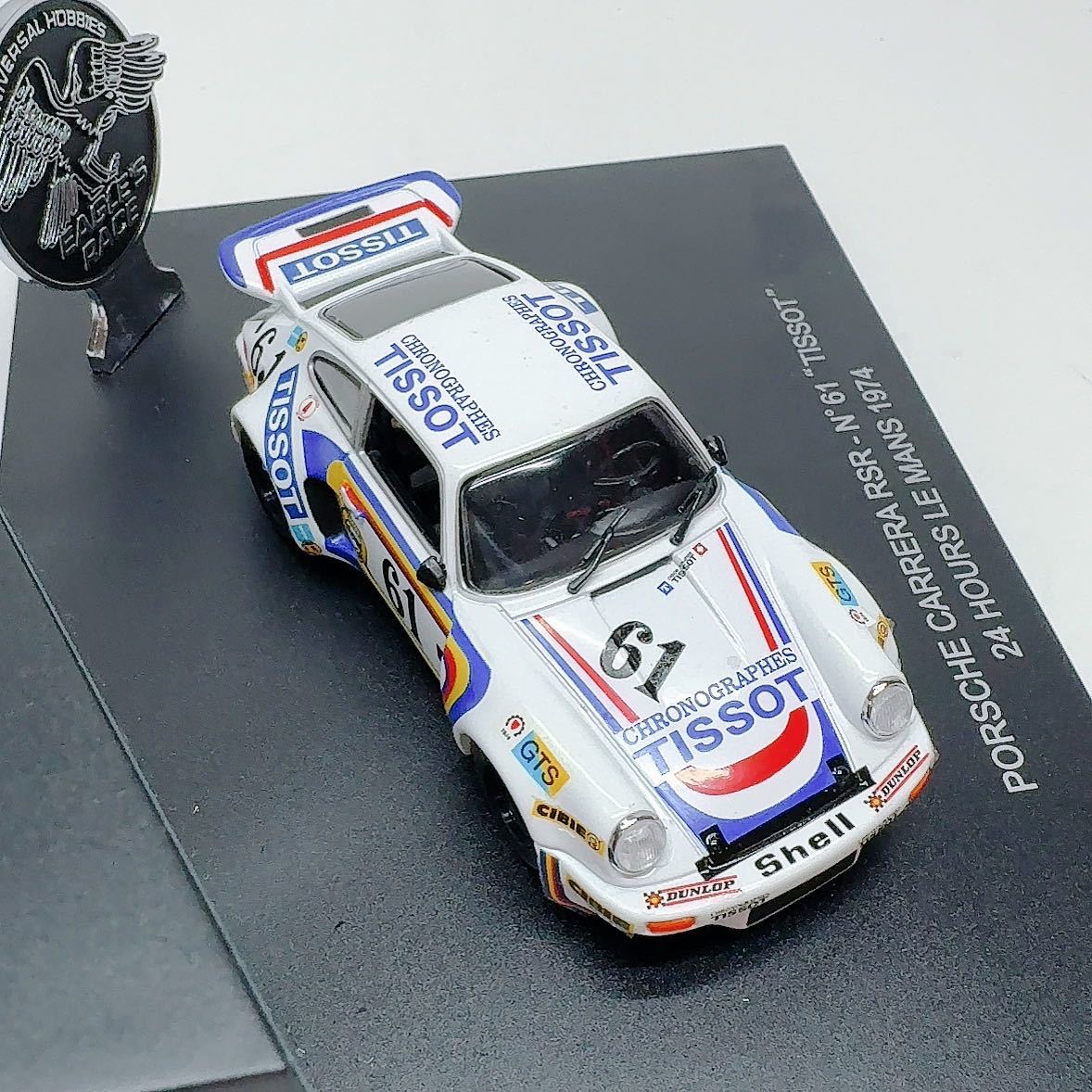 【K1】1/43 EAGLE PORSCHE CARRERA RSR - N° 61 TISSOT 24 HOURS LE MANS 1974 ルマン_画像5