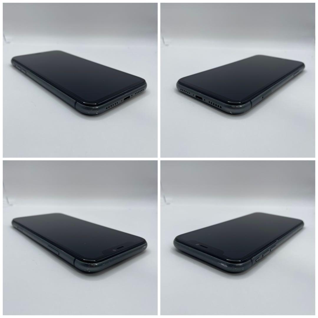 完動品 iPhone 11 ブラック 64 GB SIMフリー 本体バッテリー新品交換済