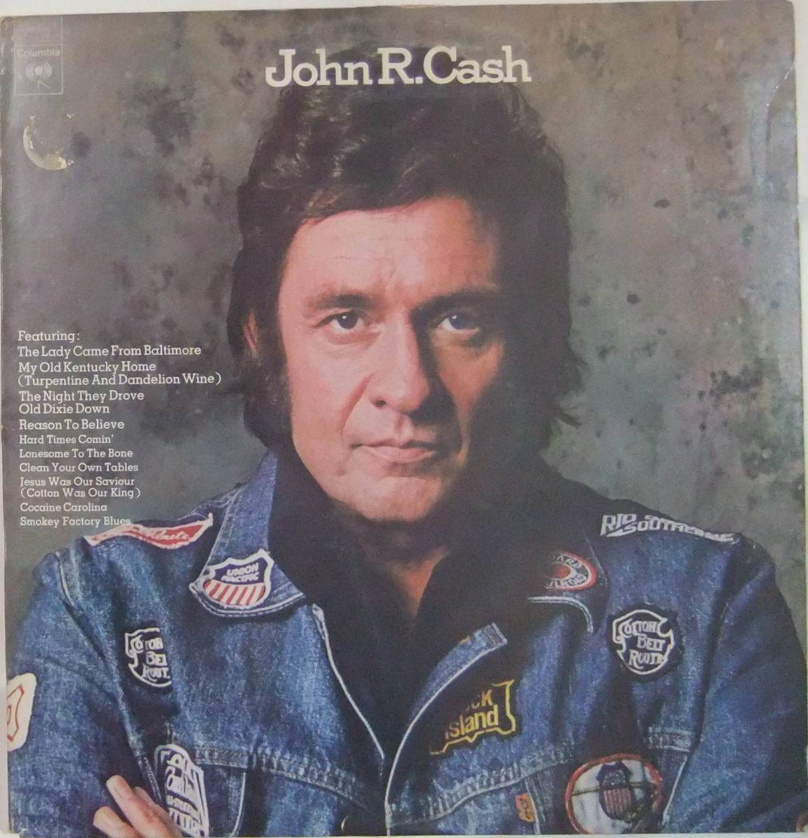 Johnny Cash / John R. Cash / '75US Columbia / 初盤オリジナル / feat. Ry Cooder, David Foster, James Burton, Nick DeCaro etc,_画像1