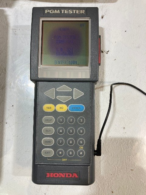 【美品/1円スタート！】HONDA ホンダ PGM TESTER ハンドヘルド型 自動車故障診断機 動作良好_画像2