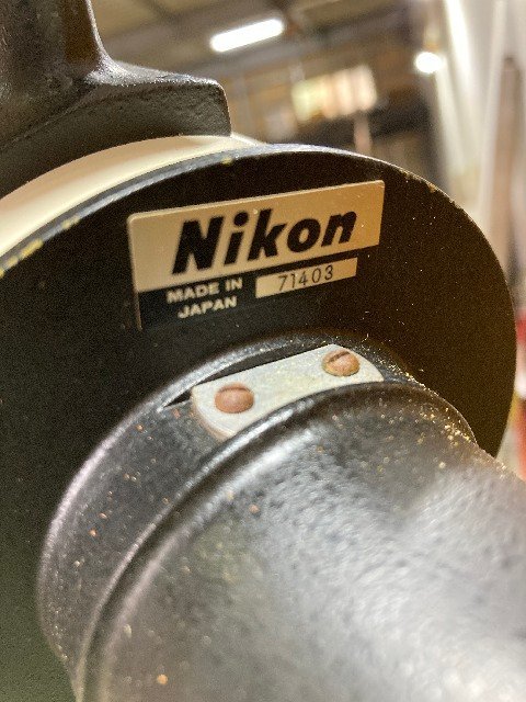 再出品【1円スタート！】Nikon ニコン 天体望遠鏡 鏡筒 屈折天体望遠鏡 71403 ※直接引き取り歓迎※_画像5