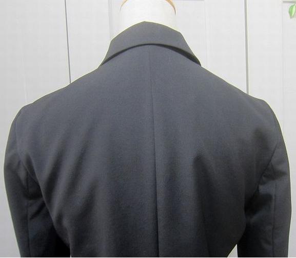 イネド　スカートスーツ　ウール100％　比翼仕立　日本製　黒　サイズ２　_画像6