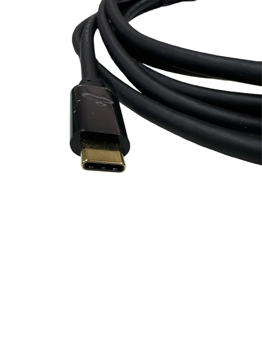 未使用 USB C ケーブル 3m サンダーボルト 変換 アダプタ コネクタ 3 HDMI TypeC 互換性 ディスプレイ出力 surfacebook etc.. KJ124_画像3