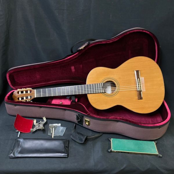 GJe331D Paco Marin パコマリン PM-395 クラシックギター ビンテージ 弦楽器 セミハードケース付き_画像1