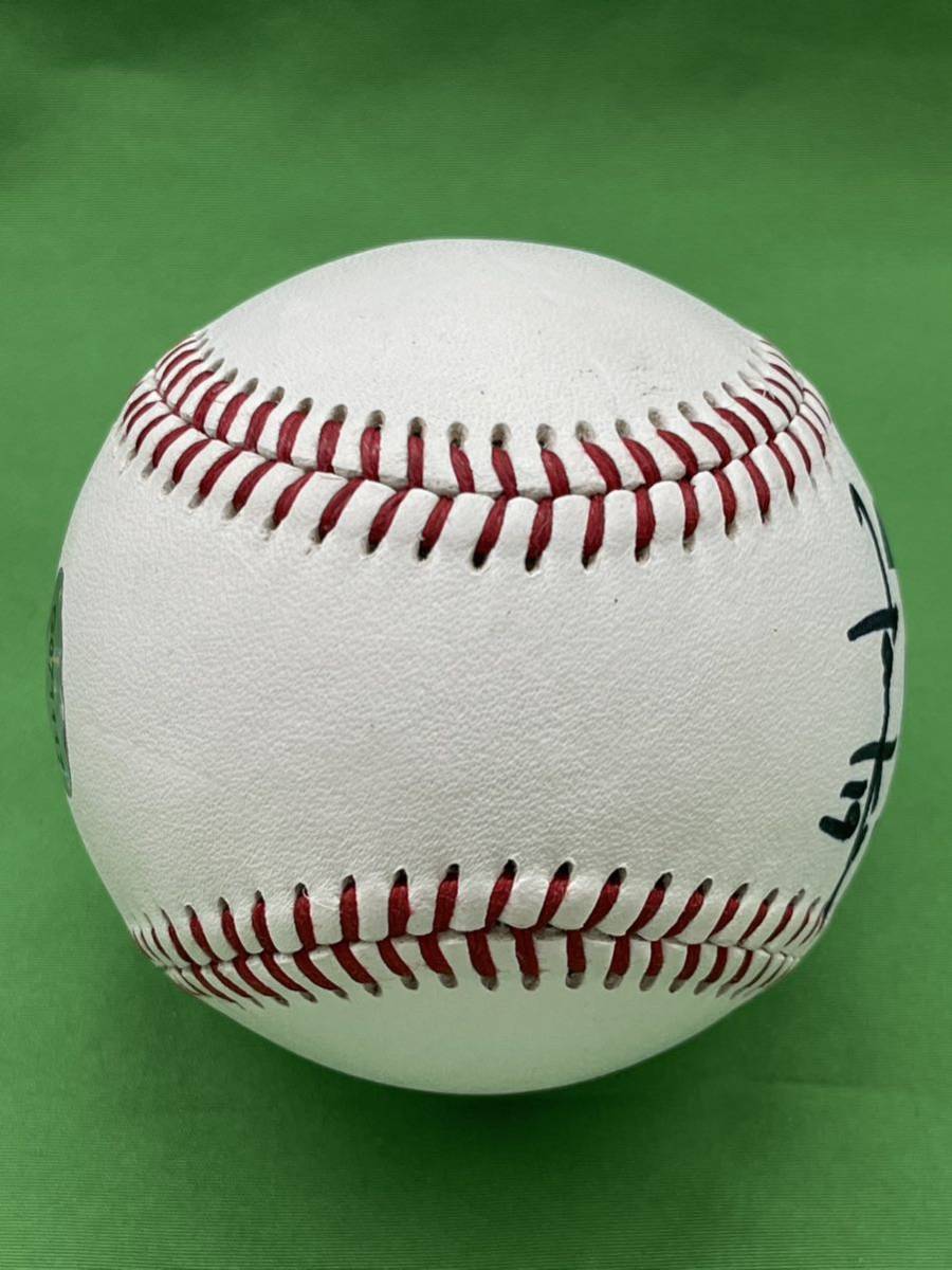 MLB　ニューヨーク・ヤンキース　田中将大　＃１９　直筆サイン入り　ボール　ロゴ入り　⑯_画像4