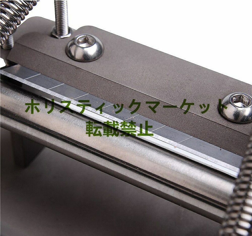 手動革漉き機 革製品加工用 DIY ハンドメイド レザーエッジスカイビング 手工芸品 レザースプリッター レザークラフト_画像7