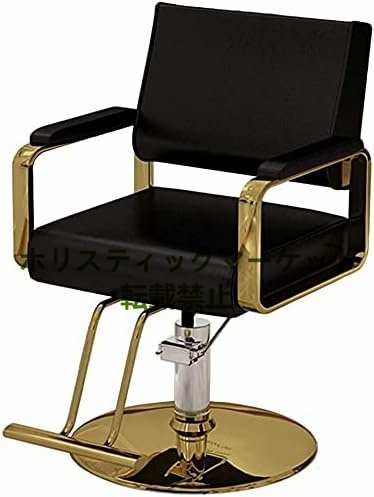 バーススツールモデリングサロンチェア、理髪店椅子、油圧リフティング41-52cm、回転椅子、美容院、ヘアサロン機器、グレー_画像2