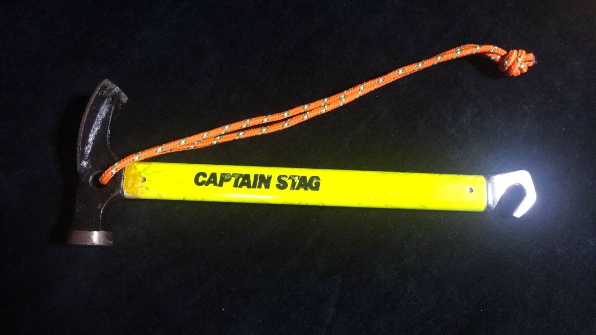 CAPTAIN STAG　キャプテンスタッグ　ペグハンマー　ペグ抜き_画像1