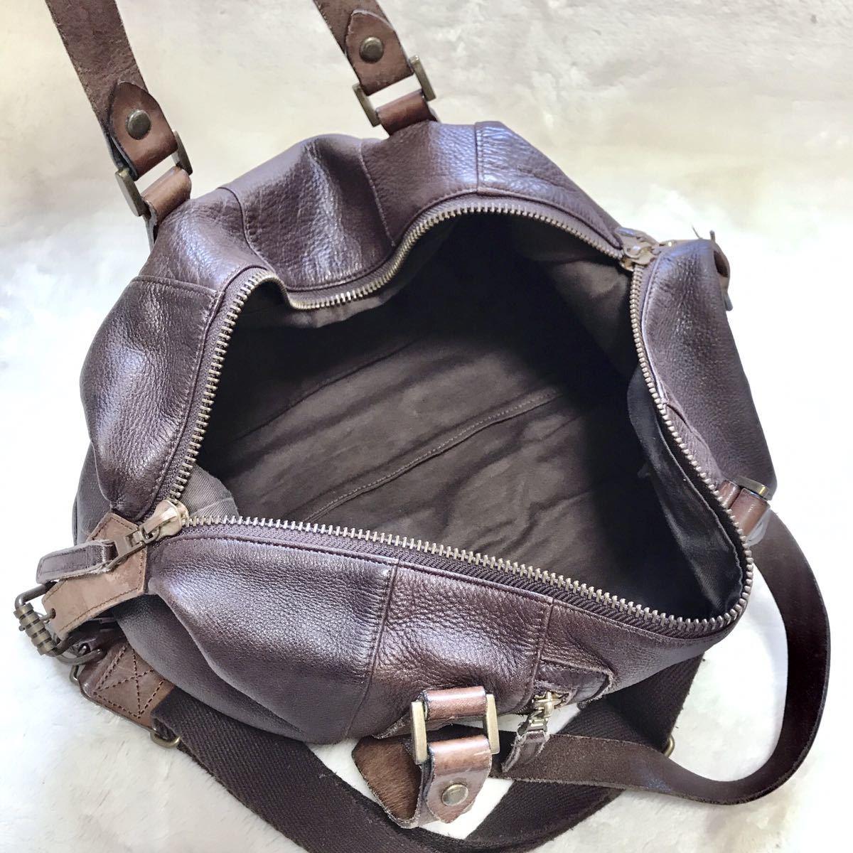 美品 マスターピース 2way オールレザー ボストンバッグ ショルダーバッグ トートバッグ 大容量 美品 マスターピース 2way オールレザー ボストンバッグ ショルダーバッグ トートバッグ 大容量